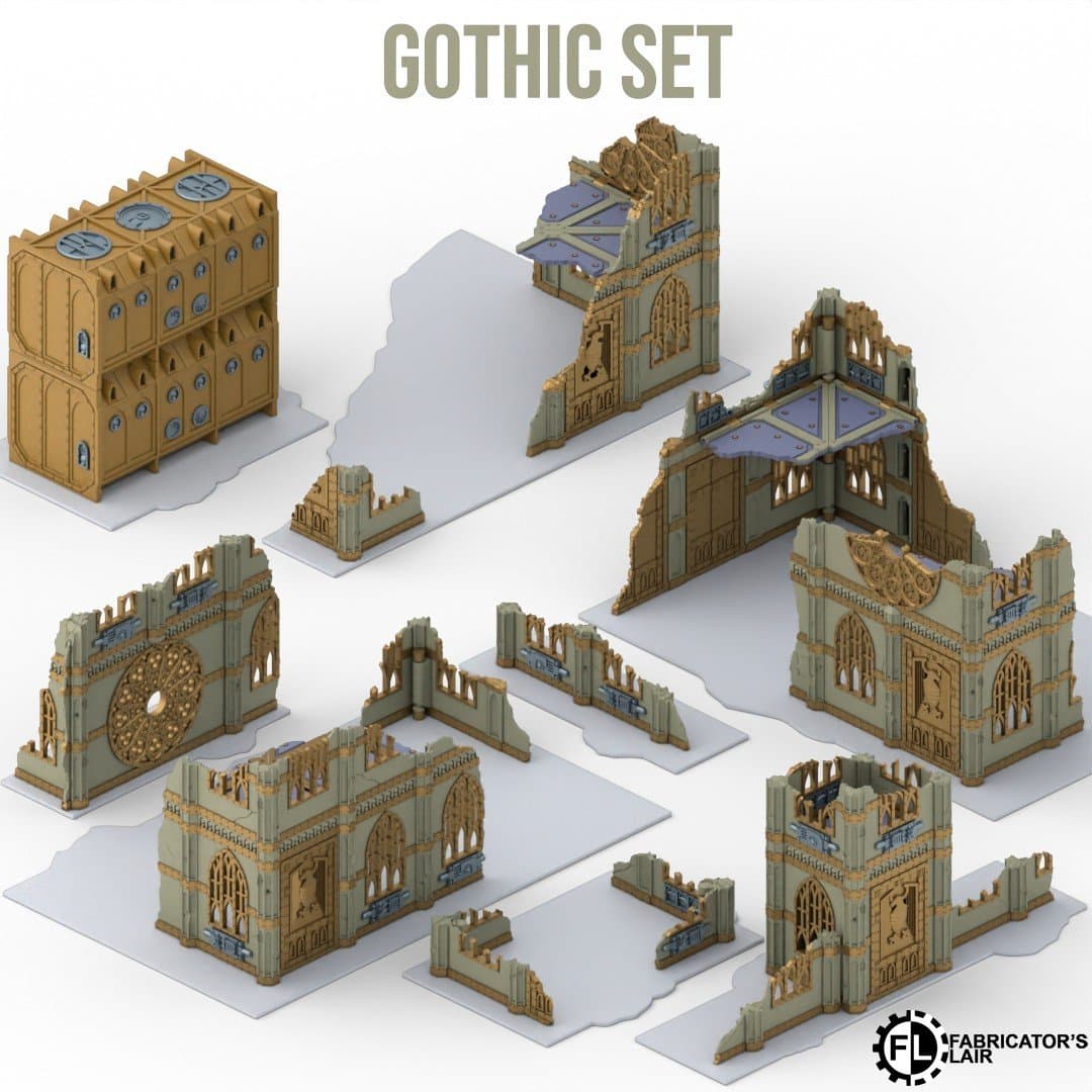 Gothic Set Only 2 Storey