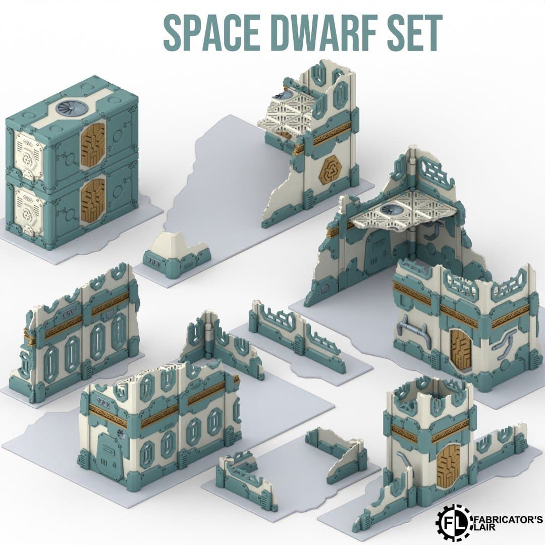 Space Dwarf Set Only 2 Storey